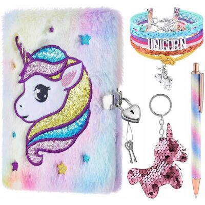 Inny producent UNICORN Zestaw Notatników Dla Dziewczynek Szkoła Podróże Prezent Inny producent UNICORN Zestaw Notatników Dla Dziewczynek Szkoła Podróże Prezent