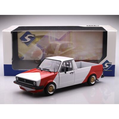 Volkswagen Caddy MK.1 M Racing Tribute - 1982, white/red Solido 1:18 Volkswagen Caddy MK.1 M Racing Tribute - 1982, white/red Solido 1:18