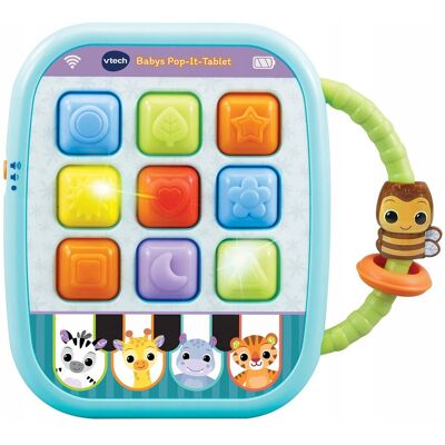 Trefl Vtech Kolorowy Tablet 619004 Zwierzęta Pszczółka Zebra Żyrafa Tygrys Hipcio Trefl Vtech Kolorowy Tablet 619004 Zwierzęta Pszczółka Zebra Żyrafa Tygrys Hipcio