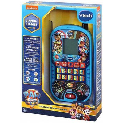 VTech Psi Patrol Interaktywny Telefon Zabawka - Edukacyjny i Zabawa VTech Psi Patrol Interaktywny Telefon Zabawka - Edukacyjny i Zabawa