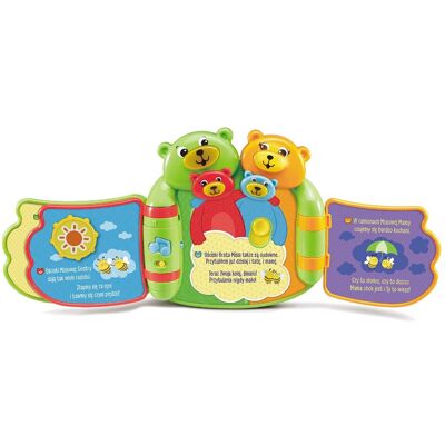 Trefl VTech, zabawka edukacyjna Misiowa Rodzinka Rymowanki Trefl VTech, zabawka edukacyjna Misiowa Rodzinka Rymowanki