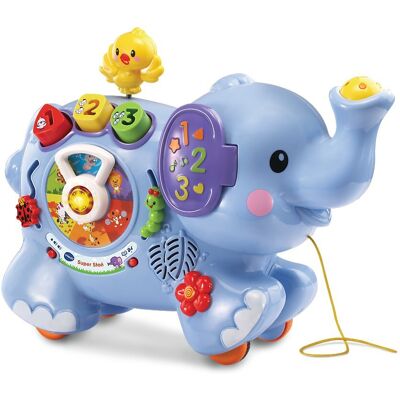 Trefl Vtech, Zabawka Edukacyjna Super Słoń, 60978 Trefl Vtech, Zabawka Edukacyjna Super Słoń, 60978