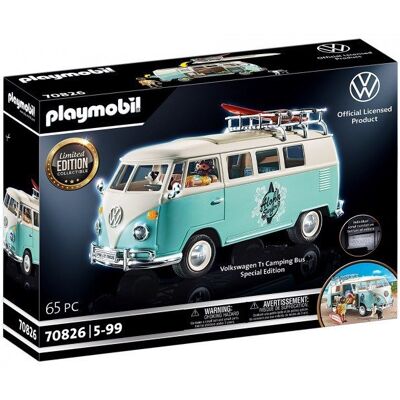 Playmobil VW 70826 Volkswagen T1 Camping Bus - Edycja specjalna Playmobil VW 70826 Volkswagen T1 Camping Bus - Edycja specjalna
