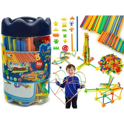 Lean Toys W Pudełku Konstrukcyjne, Klocki , Świecące W Ciemnośc Lean Toys W Pudełku Konstrukcyjne, Klocki , Świecące W Ciemnośc