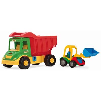 Wader, Multi Truck ze spychaczem buggy, samochód Wader, Multi Truck ze spychaczem buggy, samochód
