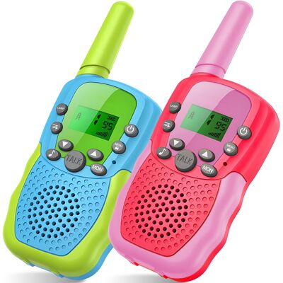 Retoo Walkie Talkie Dla Dzieci Krótkofalówka Zestaw 2szt Łoki Toki Latarka Duży Zasięg Retoo Walkie Talkie Dla Dzieci Krótkofalówka Zestaw 2szt Łoki Toki Latarka Duży Zasięg