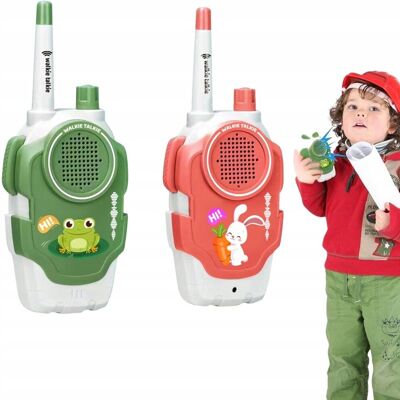 ASATO Walkie Talkie Dla Dzieci Krótkofalówki Łoki Toki Zestaw 2 Sztuk Prezent ASATO Walkie Talkie Dla Dzieci Krótkofalówki Łoki Toki Zestaw 2 Sztuk Prezent