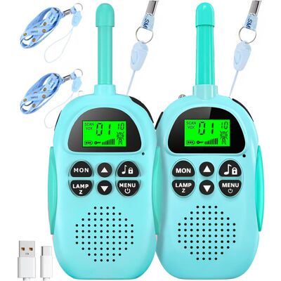 Stator Walkie Talkie dla Dzieci Krótkofalówki Zestaw 2 szt. Zasięg Duży Łoki Toki Stator Walkie Talkie dla Dzieci Krótkofalówki Zestaw 2 szt. Zasięg Duży Łoki Toki