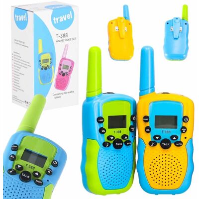 Artemis Walkie Talkie Krótkofalówka dla Dzieci 2 Sztuki Zestaw Łoki Toki z Latarką Artemis Walkie Talkie Krótkofalówka dla Dzieci 2 Sztuki Zestaw Łoki Toki z Latarką
