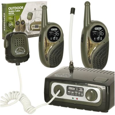 Artemis Walkie Talkie Krótkofalówka Zestaw z Centralą dla Dzieci Wojskowy Artemis Walkie Talkie Krótkofalówka Zestaw z Centralą dla Dzieci Wojskowy