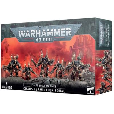 Games Workshop Warhammer 40.000: Chaos Space Marines Terminator Squad Games Workshop Warhammer 40.000: Chaos Space Marines Terminator Squad