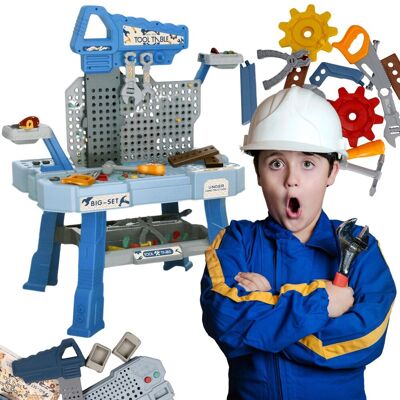 Warsztat do skręcania, zestaw majsterkowicza 3+ Mega Creative Warsztat do skręcania, zestaw majsterkowicza 3+ Mega Creative