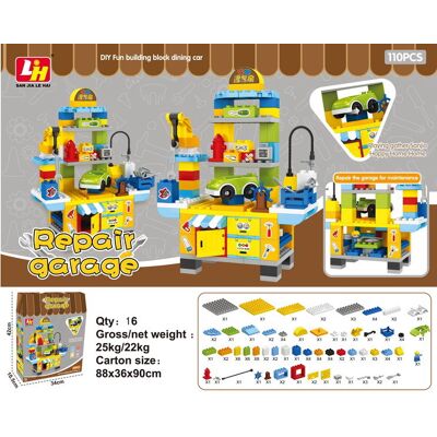 Inny producent WARSZTAT KLOCKI ZESTAW 110EL. Inny producent WARSZTAT KLOCKI ZESTAW 110EL.