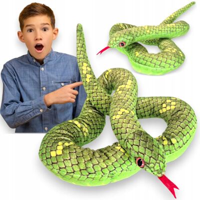 inna (Inny) WĄŻ PLUSZOWY DŁUGI MAMBA Przytulanka Maskotka Paluszak JAK ŻYWY inna (Inny) WĄŻ PLUSZOWY DŁUGI MAMBA Przytulanka Maskotka Paluszak JAK ŻYWY