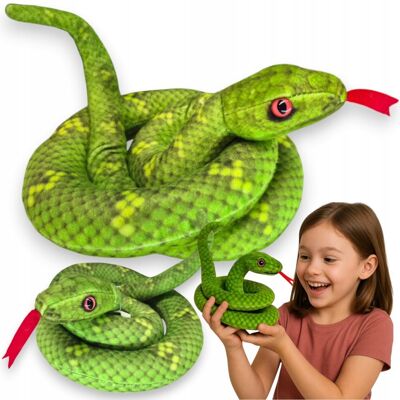 inna (Inny) WĄŻ PLUSZOWY MAMBA DŁUGA Przytulanka Maskotka Paluszak JAK ŻYWY inna (Inny) WĄŻ PLUSZOWY MAMBA DŁUGA Przytulanka Maskotka Paluszak JAK ŻYWY