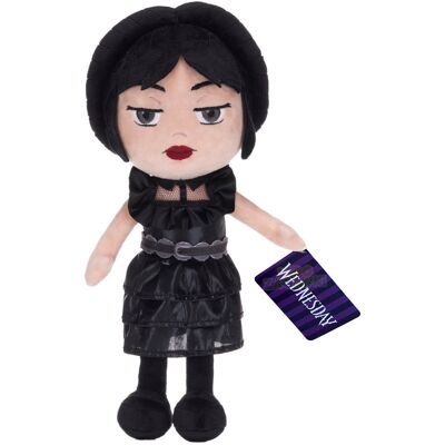 Play By Play Wednesday Addams W Sukni Maskotka 40 cm Oryginalny Duży Pluszak Lalka Play By Play Wednesday Addams W Sukni Maskotka 40 cm Oryginalny Duży Pluszak Lalka