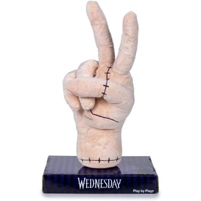 Grupo Erik Pluszowa Figurka Wednesday Hand Peace Markowa Maskotka Rączka 27 Cm Grupo Erik Pluszowa Figurka Wednesday Hand Peace Markowa Maskotka Rączka 27 Cm