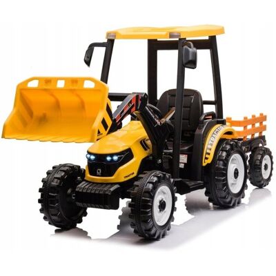 RAMIZ Wielki traktor na akumulator TITAN 24V 2x200W z przyczepką łyżką RAMIZ Wielki traktor na akumulator TITAN 24V 2x200W z przyczepką łyżką