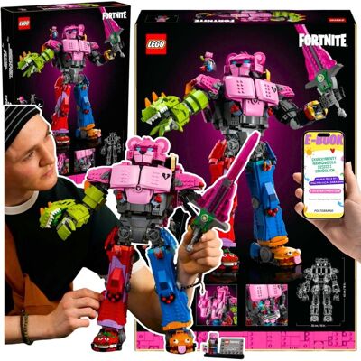 WIELKI ZESTAW LEGO® Fortnite DOWÓDCA DRUŻYNY MECHÓW! Kultowa postać z gry (77078) RUCHOME RAMIONA, MIECZ, MINIFIGURKA Duże Lego Dla Dzieci i Doros.. WIELKI ZESTAW LEGO® Fortnite DOWÓDCA DRUŻYNY MECHÓW! Kultowa postać z gry (77078) RUCHOME RAMIONA, MIECZ, MINIFIGURKA Duże Lego Dla Dzieci i Doros..