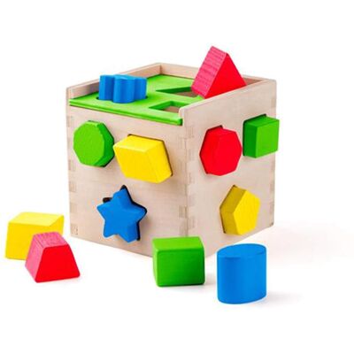 Fisher-Price Woody sorterka - edukacyjna zabawka dla dzieci 2+ Fisher-Price Woody sorterka - edukacyjna zabawka dla dzieci 2+