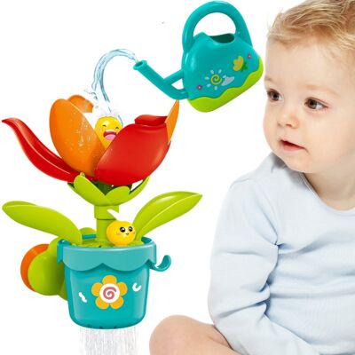 WOOPIE BABY zabawka do kąpieli kwiatek z konewką przyssawką WOOPIE BABY zabawka do kąpieli kwiatek z konewką przyssawką