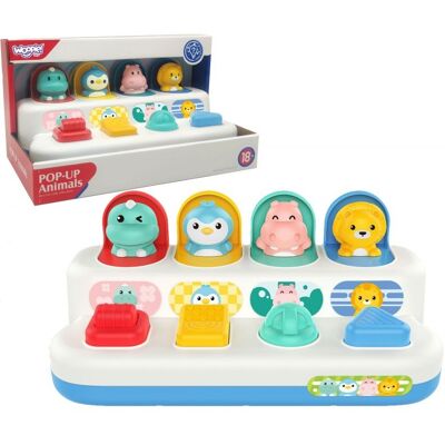 Woopie Baby Zabawka Edukacyjna Wyskakujące Zwierzątka Pop-Up Woopie Baby Zabawka Edukacyjna Wyskakujące Zwierzątka Pop-Up