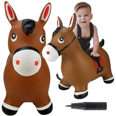 Pozostałe Woopie Skoczek Gumowy Do Skakania Konik + Pompk Pozostałe Woopie Skoczek Gumowy Do Skakania Konik + Pompk