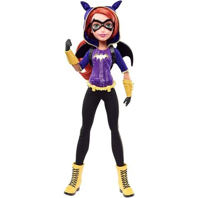 Mattel WWE 900 DLT64 DC Comics Super Hero Girl Batgirl lalka akcji, z realistycznymi detalami twarzy, kultowy sprzęt pierścieniowy i akcesoria, czarny, 0 Mattel WWE 900 DLT64 DC Comics Super Hero Girl Batgirl lalka akcji, z realistycznymi detalami twarzy, kultowy sprzęt pierścieniowy i akcesoria, czarny, 0