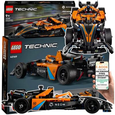 WYJĄTKOWY ZESTAW LEGO TECHNIC -42169 McLaren Formula E – Bolid z Napędem i Sterowaniem PREZENT DLA DZIECKA LEGO AUTO SAMOCHÓD + EBOOK-1 WYJĄTKOWY ZESTAW LEGO TECHNIC -42169 McLaren Formula E – Bolid z Napędem i Sterowaniem PREZENT DLA DZIECKA LEGO AUTO SAMOCHÓD + EBOOK-1