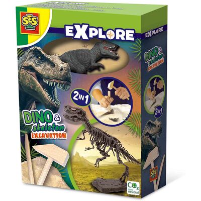 Creative Wykopaliska Dinozaurów I Szkieletów 2W1 Creative Wykopaliska Dinozaurów I Szkieletów 2W1