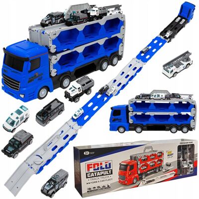 click4toys Wyrzutnia Autek Dla Dzieci Tor Ciężarówka Laweta Tir 175 Cm+ 6 X Resoraki click4toys Wyrzutnia Autek Dla Dzieci Tor Ciężarówka Laweta Tir 175 Cm+ 6 X Resoraki