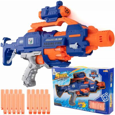 Inny producent Wyrzutnia Automatyczna Strzałek typu nerf – Półautomatyczny Blaster Magazynek 10, 20 Strzałek Gratis, Tarcza, Odczepiany Celownik i Kolba, Zasięg 10.. Inny producent Wyrzutnia Automatyczna Strzałek typu nerf – Półautomatyczny Blaster Magazynek 10, 20 Strzałek Gratis, Tarcza, Odczepiany Celownik i Kolba, Zasięg 10..
