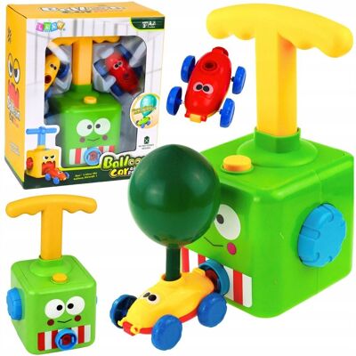 Lean Toys Wyrzutnia Balonów Autek Zabawka Edukacyjna Dla Dzieci Żaba Lean Toys Wyrzutnia Balonów Autek Zabawka Edukacyjna Dla Dzieci Żaba