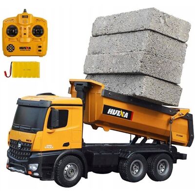 inna (Inny) WYWROTKA CIĘŻARÓWKA zdalnie sterowana TIR HUINA 4x4 METAL PILOT RC PREZENT inna (Inny) WYWROTKA CIĘŻARÓWKA zdalnie sterowana TIR HUINA 4x4 METAL PILOT RC PREZENT