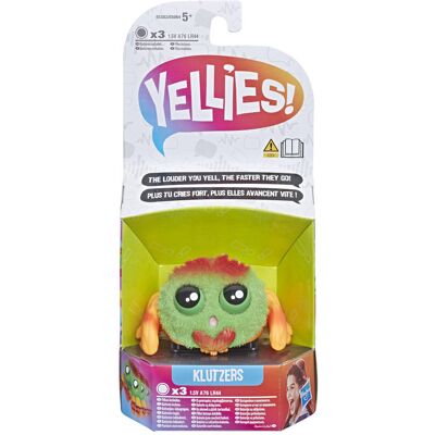 Hasbro Yellies, interaktywny pajączek Klutzers, E5064/E5383 Hasbro Yellies, interaktywny pajączek Klutzers, E5064/E5383