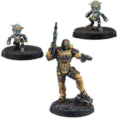 Corvus Belli Yu Jing Gui Feng Xi Zhuang Combi Rifle, Infinity Corvus Belli Yu Jing Gui Feng Xi Zhuang Combi Rifle, Infinity