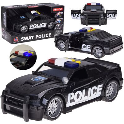 Lean Toys ZABAWA DLA DZIECI SAMOCHÓD POLICYJNY Lean Toys ZABAWA DLA DZIECI SAMOCHÓD POLICYJNY