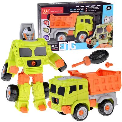 Lean Toys Zabawka Auto-Robot 2w1 Wywrotka Lean Toys Zabawka Auto-Robot 2w1 Wywrotka