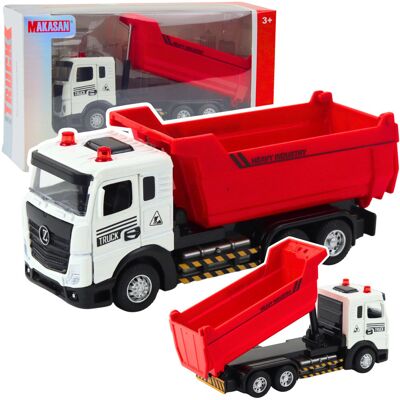 Lean Toys ZABAWKA CIĘŻARÓWKA METALOWA Z KABINA DZWIEKI Lean Toys ZABAWKA CIĘŻARÓWKA METALOWA Z KABINA DZWIEKI