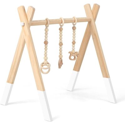 COSTWAY Zabawka dla dzieci Pałąk edukacyjny 60 x 44 x 60 cm COSTWAY Zabawka dla dzieci Pałąk edukacyjny 60 x 44 x 60 cm