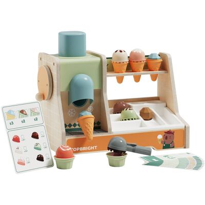 ToP BRIGHT Zabawka Edukacyjna Duża Lodziarnia 36m+, Topbright ToP BRIGHT Zabawka Edukacyjna Duża Lodziarnia 36m+, Topbright