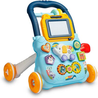 Toyz Zabawka Edukacyjna - Pchacz Zoo Blue Toyz Zabawka Edukacyjna - Pchacz Zoo Blue