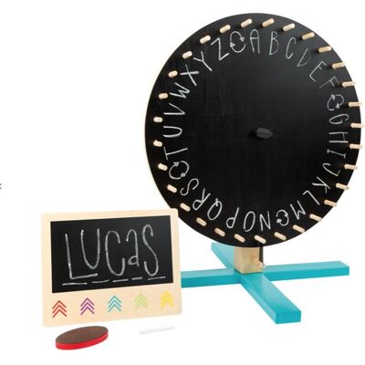 Zabawka Koło fortuny dla dzieci, zabawa drewniana small foot design , zabawka edukacyjna dla 4 latka Zabawka Koło fortuny dla dzieci, zabawa drewniana small foot design , zabawka edukacyjna dla 4 latka