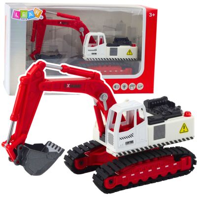 Lean Toys ZABAWKA METALOWA KOPARKA Z RUCHOMĄ ŁYŻKĄ I DŹWIĘKAMI Lean Toys ZABAWKA METALOWA KOPARKA Z RUCHOMĄ ŁYŻKĄ I DŹWIĘKAMI