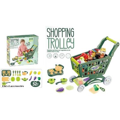 EUROBABY Zabawka Wózek Sklepowy Zakupy Sklep Warzywa Owoce Produkty Spożywcze EUROBABY Zabawka Wózek Sklepowy Zakupy Sklep Warzywa Owoce Produkty Spożywcze