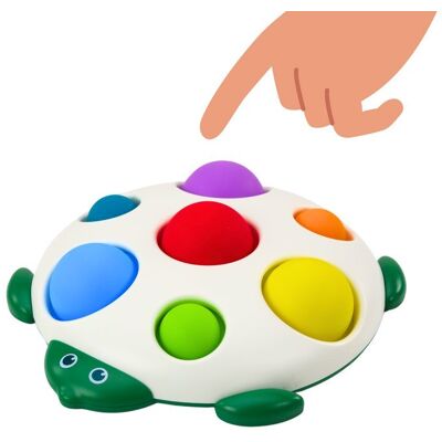 Lean Toys ZABAWKA ŻÓŁW SENSORYCZNY EDUKACYJNA Lean Toys ZABAWKA ŻÓŁW SENSORYCZNY EDUKACYJNA