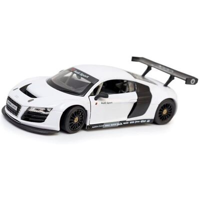 Lean Toys ZABAWKOWE AUTO DLA DZIECI BIAŁE Lean Toys ZABAWKOWE AUTO DLA DZIECI BIAŁE