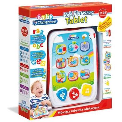 Lean Toys ZABAWKOWY KOLOROWY TABLET DLA DZIECI Lean Toys ZABAWKOWY KOLOROWY TABLET DLA DZIECI