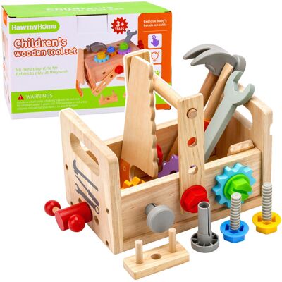 Lean Toys ZABAWKOWY KREATYWNY ZESTAW NARZĘDZI DLA DZIECI Lean Toys ZABAWKOWY KREATYWNY ZESTAW NARZĘDZI DLA DZIECI