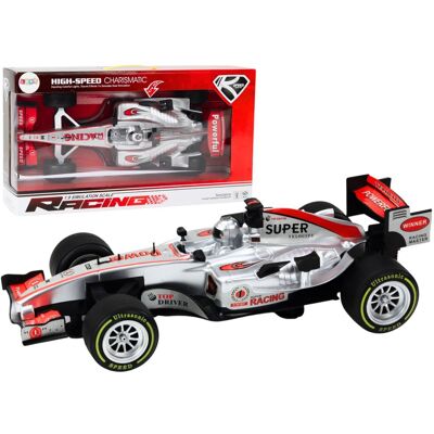 Lean Toys ZABAWKOWY SAMOCHÓD SPORTOWY Z NAPĘDEM DŹWIĘKI Lean Toys ZABAWKOWY SAMOCHÓD SPORTOWY Z NAPĘDEM DŹWIĘKI
